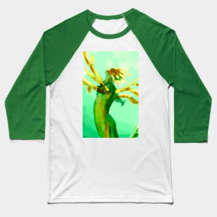 Leafy Sea Dragon Merman mermaid for MerMay2023 undersea fantasy art Baseball T-Shirt